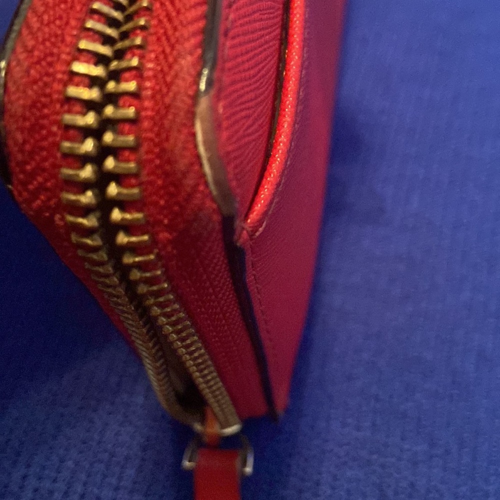 Red Kate Spade Used Wallet; some where but still good condition. Lots of pics - Picture 12 of 15